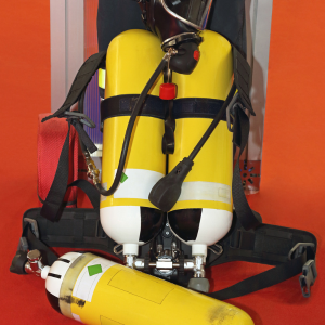 Formation port de l’appareil respiratoire isolant