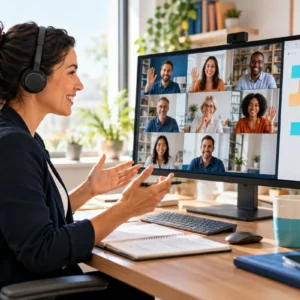 Formation animer une réunion à distance